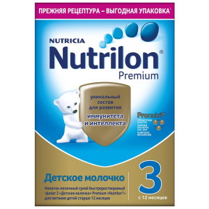 Молочная смесь Nutrilon (Nutricia) 3 Premium (с 12 месяцев)