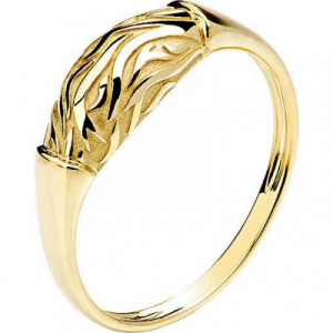 Кольцо из жёлтого золота Эстет