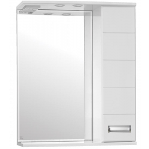 Зеркальный шкаф Style Line Ирис 65 С с подсветкой ЛС-00000019