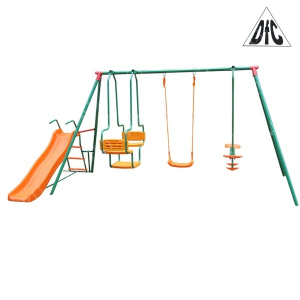 Детская площадка Multi-Swing Set DFC msgl-01 с горкой 370x192x200 см