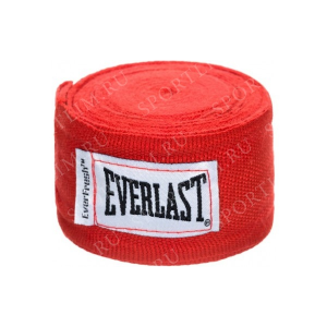 Everlast Бинты 3.5м Elastic красн. (арт. 4464RD)