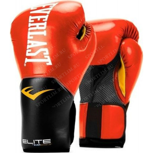 Перчатки боксерские Everlast Elite ProStyle P00001200 16oz к/з