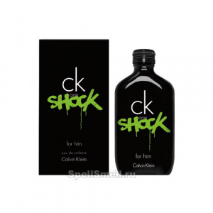 Доставка в Казань - духи Calvin Klein CK One Shock For Him - Туалетная вода 100 мл – парфюм кельвин кляйн ск ван шок мужской