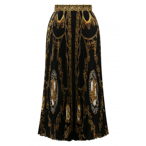 Шелковая юбка Versace 1004221/1A03065