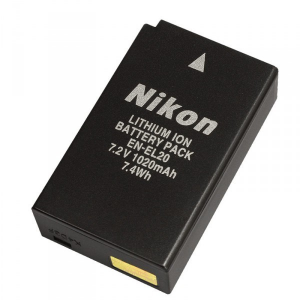 Аккумулятор для Nikon 1 AW1 (Батарея EN-EL20 для фотоаппаратов и видеокамер)