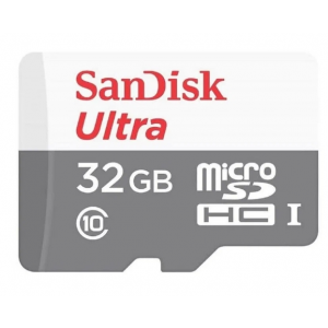MicroSDHC-32GB SANDISK ultra 80MB/s 533X [SDSQUNS-032G-GN3MA]