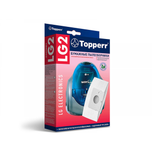 Пылесборники бумажные Topperr LG 2 5шт + 1 микрофильтр
