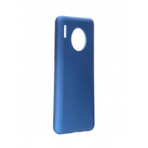 Чехол DF для Huawei Mate 30 Silicone Blue