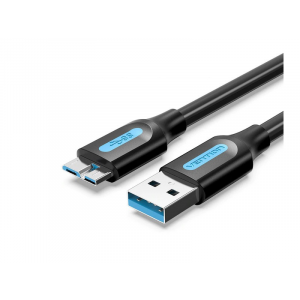 Кабель Vention USB 2.0 AM/micro B 5pin, 1,5 м (VAS-A04-S150)