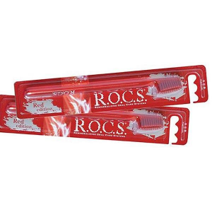 R.O.C.S. Зубная щетка Red Edition Classic