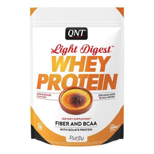 Протеин Сывороточный белок Light Digest Protein Whey (Лайт Дайджест Протеин Вей) Крем-брюле QNT 500г QNT S.A
