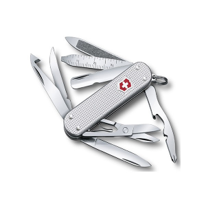 Нож-брелок Victorinox MiniChamp Alox 0.6381.26 (58 мм, серебристый)