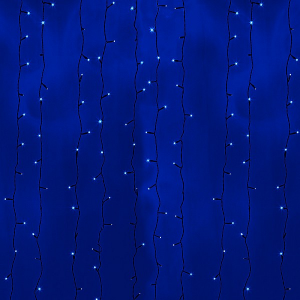 Гирлянда Neon-Night 235-143 Светодиодный дождь синий свет 200х300 см