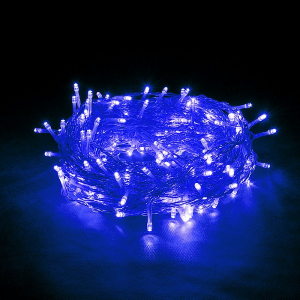 Гирлянда-конструктор электрическая Vegas "Нить", 48 ламп, длина 5 м, свет: синий. 55002