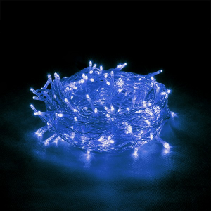 Электрогирлянда "Бахрома" 64 синих LED ламп, 12 нитей, 2*1 м (Vegas) S.K.L. Co., LTD 55014