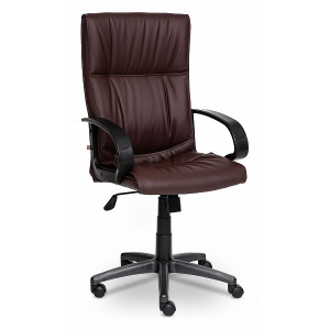 Кресло компьютерное Tetchair Davos коричневое