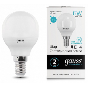 Светодиодная лампа Gauss 53126