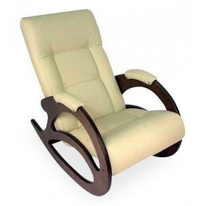 Кресло-качалка Мебелик Тенария 1 слоновая кость