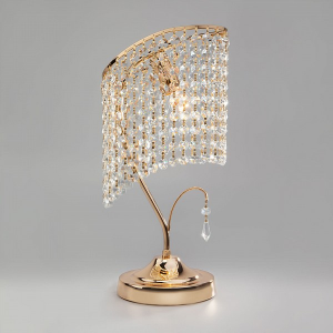 Настольная лампа декоративная Eurosvet Katria 3122/1 золото Strotskis настольная лампа