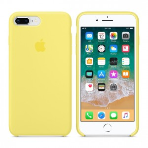 Epik Чехол Silicone Case для iPhone 7 Plus (Желтый Канареечный)