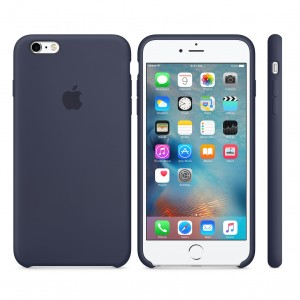 Epik Чехол Silicone Case для iPhone 6S (Тёмно-синий)