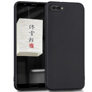 Epik Гибкий силиконовый чехол для Huawei Honor 10 с матовым покрытием (Черный)