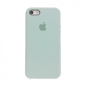 Epik Чехол Silicone Case для iPhone 5/5S (Светло-зеленый «Нежная мята»)