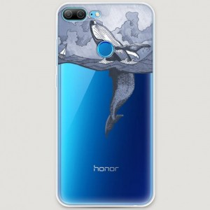 Epik RosCase Силиконовый чехол для Huawei Honor 9 Lite (Два измерения)