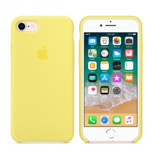 Epik Чехол Silicone Case для iPhone 7 (Желтый Канареечный)