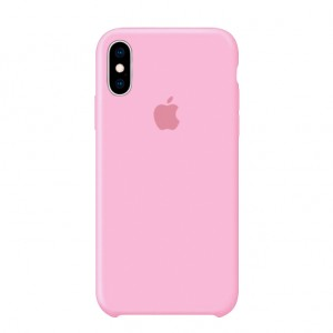 Epik Чехол Silicone Case для iPhone XS Max (Нежно-розовый)