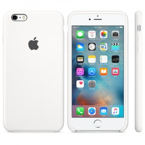Epik Чехол Silicone Case для iPhone 6 Plus (Белый)