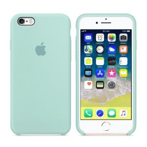 Epik Чехол Silicone Case для iPhone 6S Plus (Светло-зеленый «Нежная мята»)