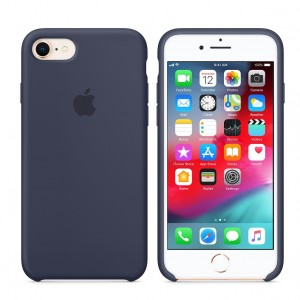 Epik Чехол Silicone Case для iPhone 7 (Тёмно-синий)