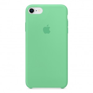 Epik Чехол Silicone Case для iPhone 7 (Светло-зеленый «Нежная мята»)