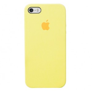 Epik Чехол Silicone Case для iPhone SE (Желтый Канареечный)