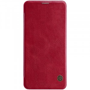 Nillkin Qin натуральная кожа Чехол-книжка для Xiaomi Pocophone F1 (Красный)