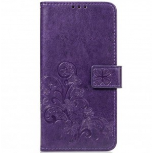 Epik Чехол-книжка с узорами на магнитной застёжке для Huawei Honor 9 Lite (Фиолетовый)
