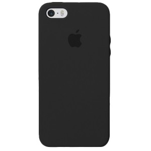 Epik Чехол Silicone Case для iPhone SE (Черный)