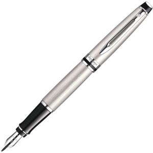 Ручка перьевая Waterman Expert 3 Stainless Steel CT перо F (S0952040)