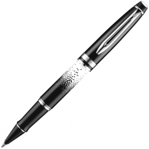 Waterman 1929701 Ручка-роллер Expert 2015 Ombres et Lumieres Special Edition Black and White CT