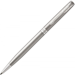 Тонкая шариковая ручка ESSENTIAL Sonnet Stainless Steel CT Parker (1931513)