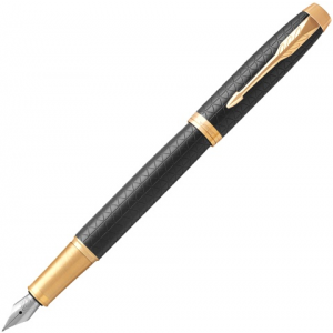 Parker 1931646 Перьевая ручка IM Premium F323, Black GT (Перо F)