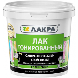 Лак акриловый тонированный Лакра с УФ-фильтром орегон