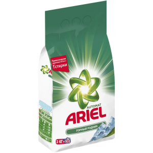 Стиральный порошок Ariel Горный родник 3 кг