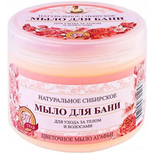 Рецепты бабушки Агафьи Мыло для бани "Цветочное"