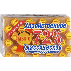 Мыло хозяйственное концентрированное Аист Классическое 72% 150 г