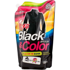 Жидкое средство для стирки KeraSys "Wool Shampoo Black&Color" 1300 мл