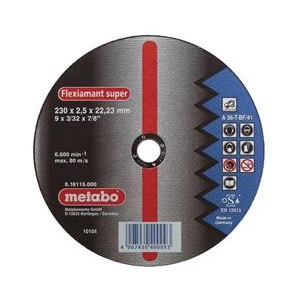 Круг отрезной METABO 616126000 ALU Flexiamant S 230x3.0мм прямой А30О по цветному металлу