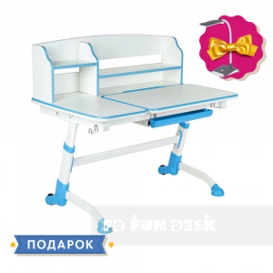 Fundesk Парта-трансформер для школьника FunDesk Amare II Blue
