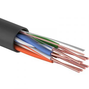 Кабель UTP 4PR 24AWG, CAT5e наружный (Outdoor) (бухта 305 м) Rexant 01-0045